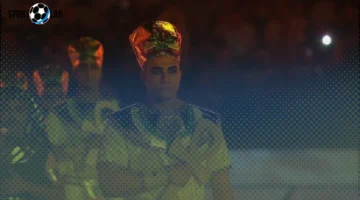 شاهد الآن.. ستاد محمد بن زايد يتزين بلمسات فرعونية خلال مواجهة الأهلي والزمالك في 09/11/2025